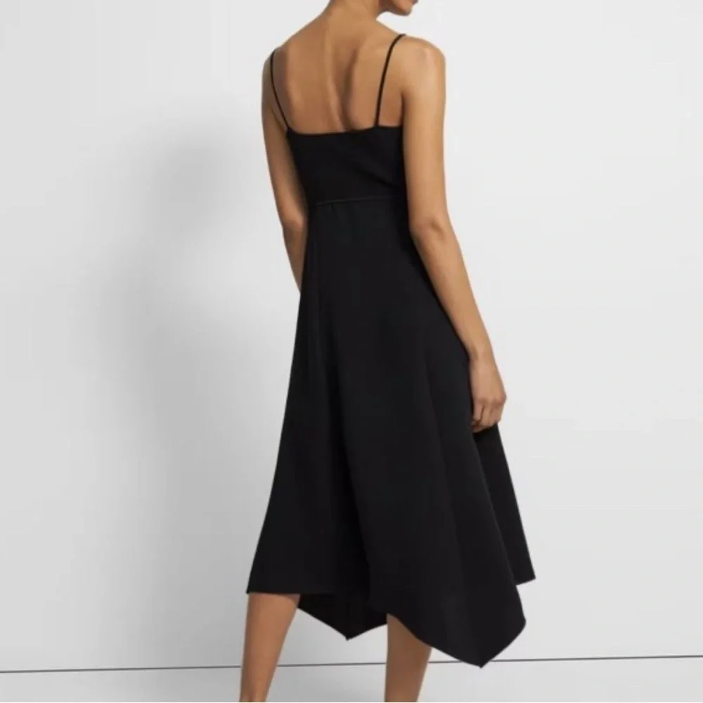Theory Black Midi Dress